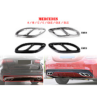 Двойни стикери за ауспух в два цвята за Mercedes A C E GLC - EM03/EM04 - Sellzone.bg Двойни стикери за ауспух в два цвята за Mercedes A C E GLC - EM03/EM04